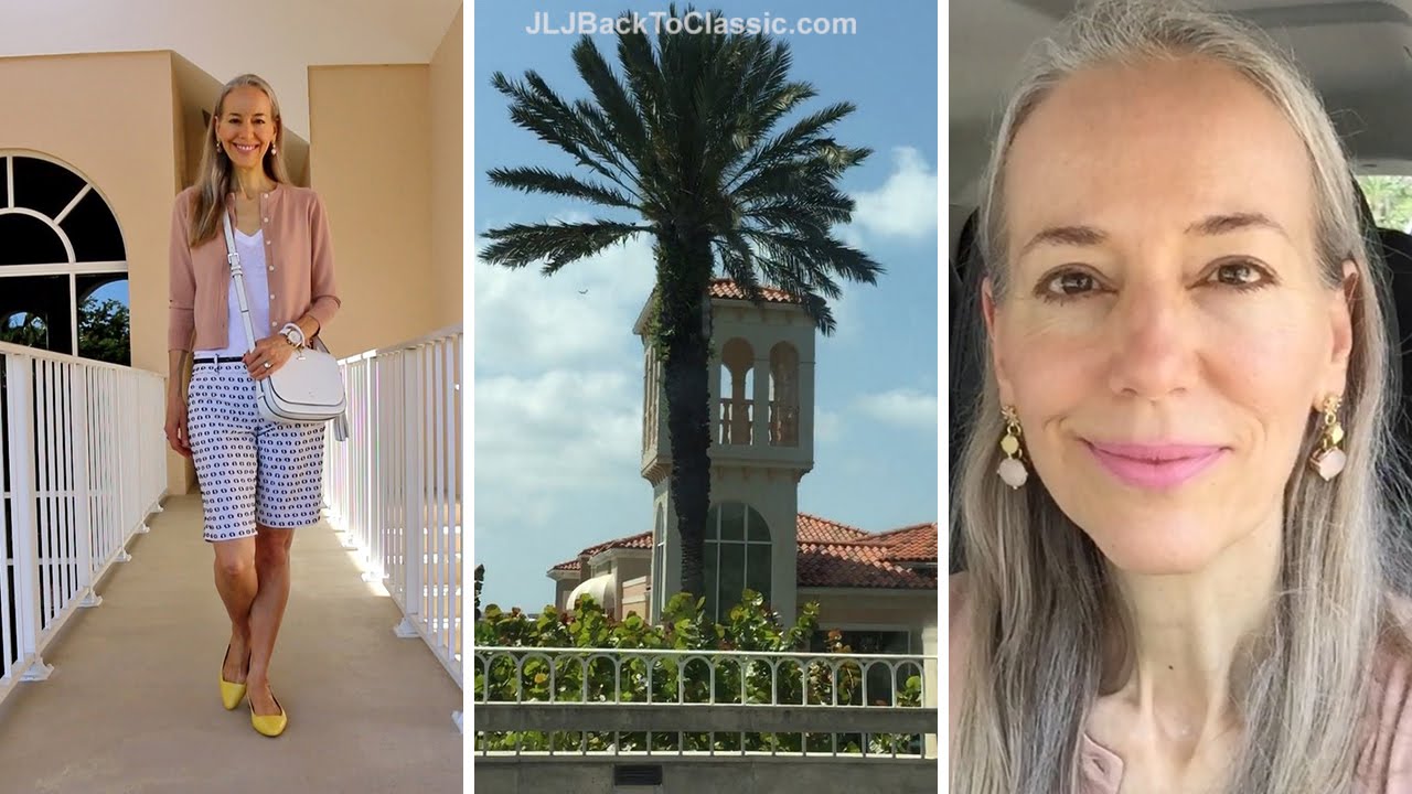 Vlog: SLG's in My Louis Vuitton Trouville; Shirtdress OOTD; Lunch  Campiello, Naples, FL – JLJ Back To Classic/