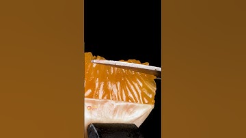 Cutting Tangerine #satisfying #asmr #closeup