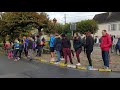 2km   Marie et Nathanaël à mi parcours