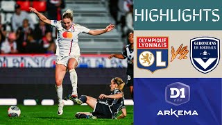 Lyon Vs Bordeaux Womens Division 1 Highlights Match Day 3