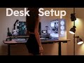 Lazy&amp;Destress Desktop! Immersive Enjoy Minimalist DeskSetup | NZXT H7, RICOH GR3, GravaStar Keyboard