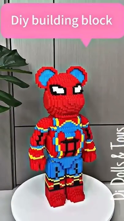 3D конструктор Bearbrick Лего для детей и взрослых #конструктордлядетей ...