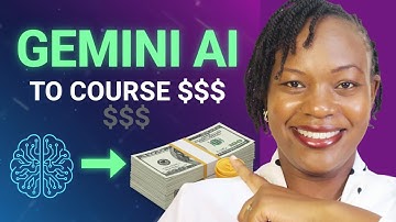 How I Use Gemini AI to Structure Online Courses (EASY ONLINE COURSE CREATION)