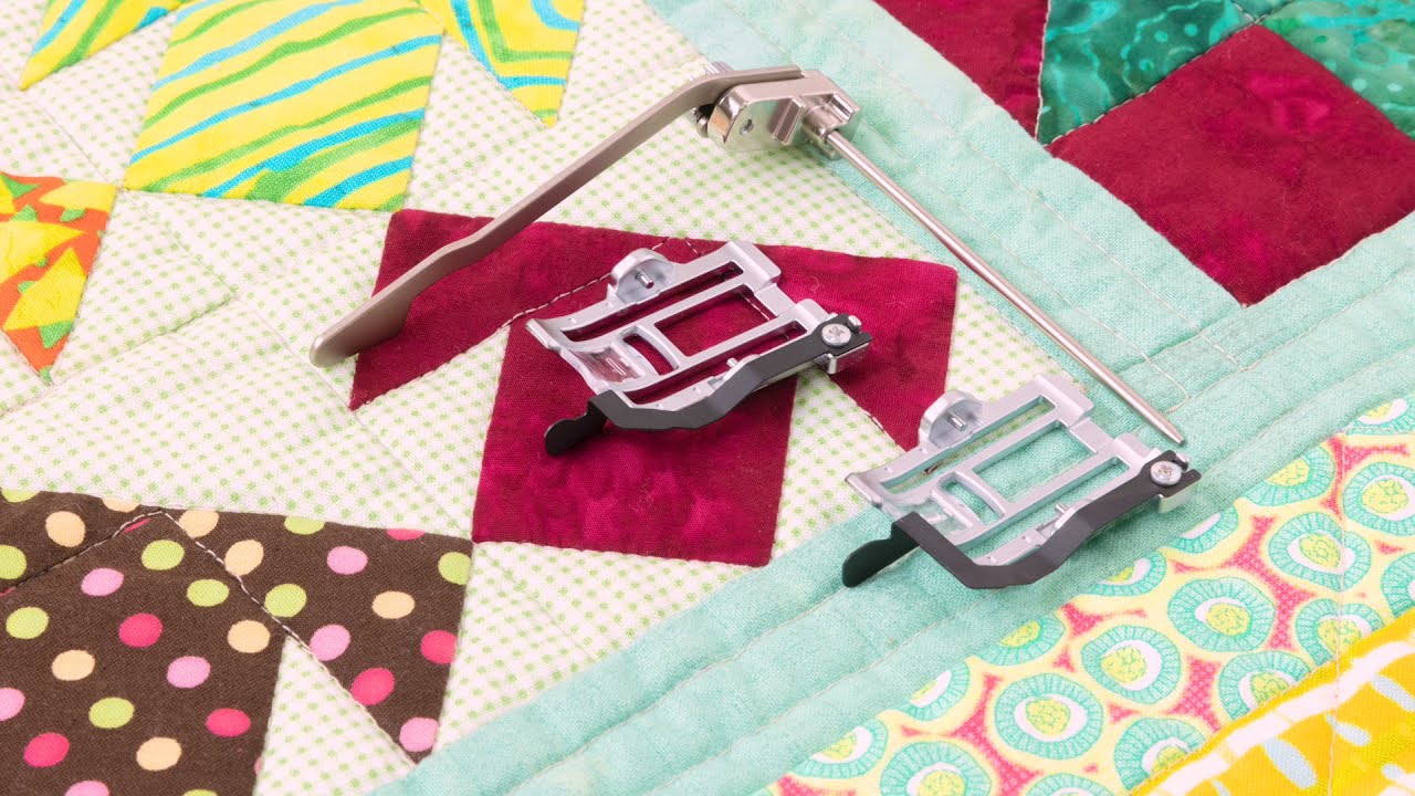 [BrotherSupportSewing] Interchangeable Toe Set: SA215 / F086 - How to use the Long Quilting Guide