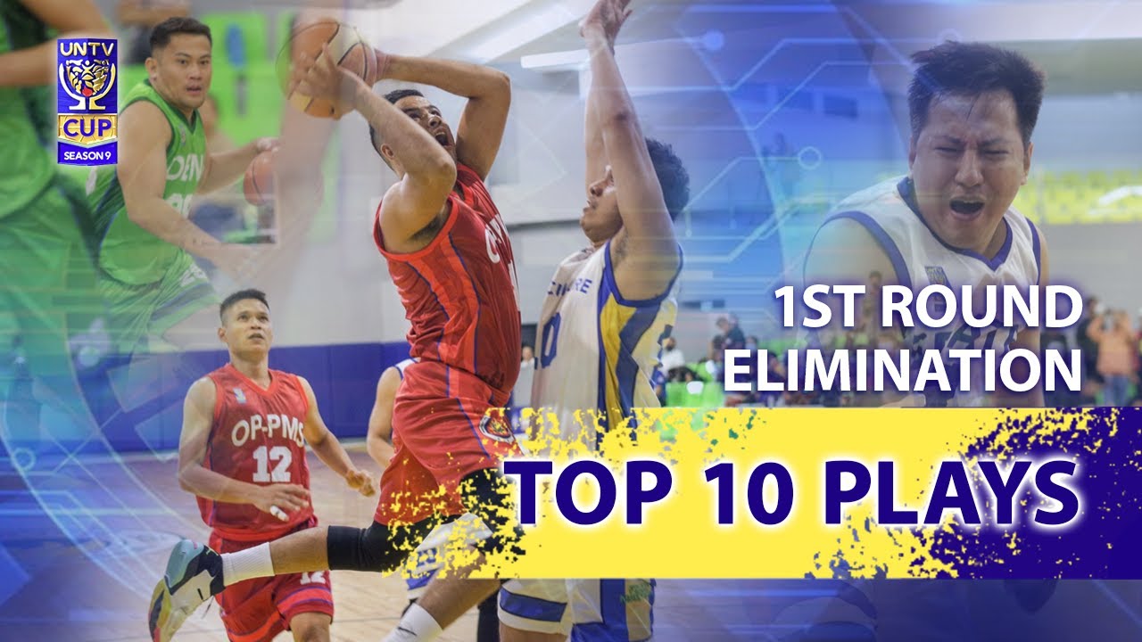 Top 10 Plays of 1st Round Elimination | UNTV Cup