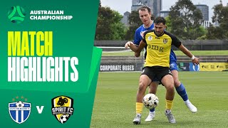 South Melbourne V Nws Spirit Highlights 2025 Australian Championship Quarter-Final