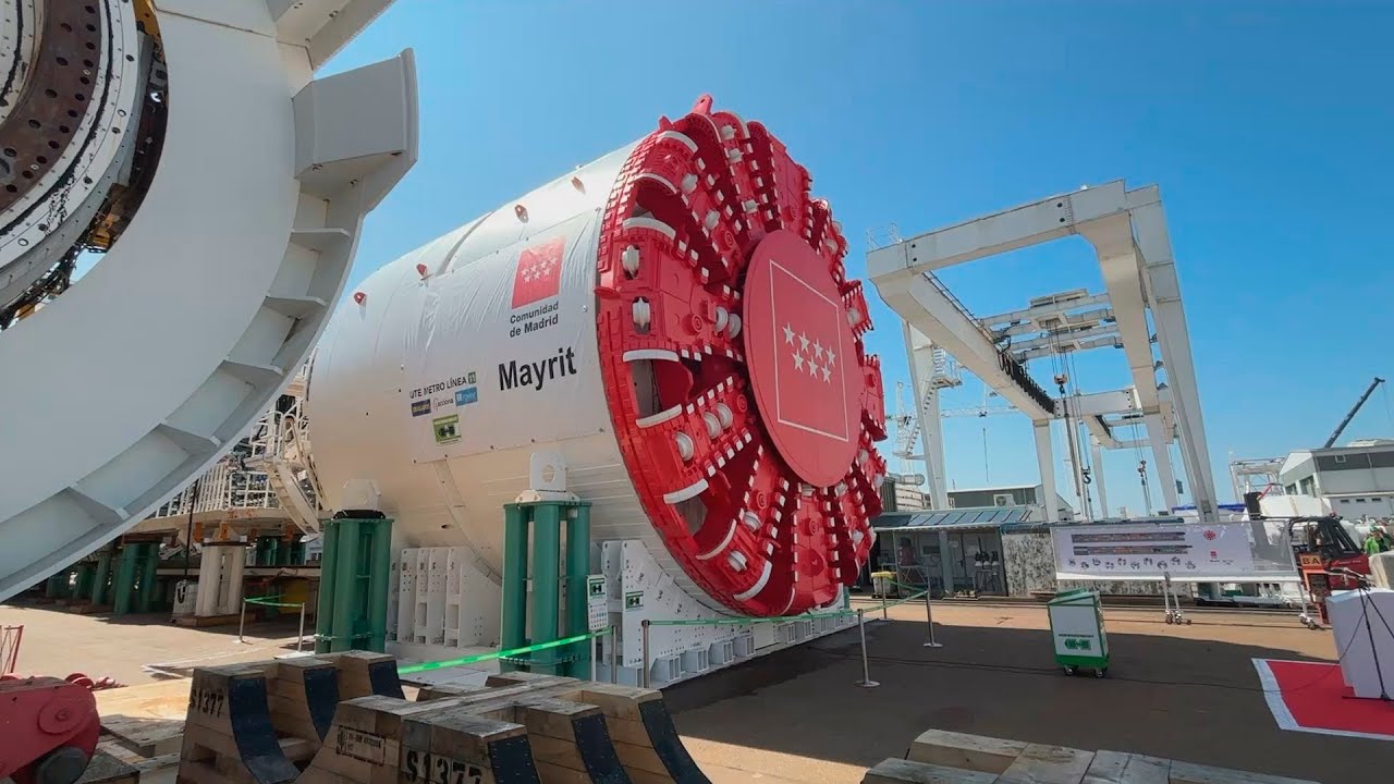 La tuneladora Mayrit llegará a Madrid en diciembre para la ampliación de la Línea 11 de Metro