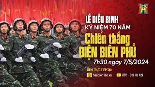 TRỰC TIẾP: Lễ diễu binh kỷ niệm 70 năm chiến thắng Điện Biên Phủ