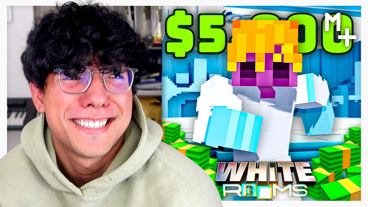 Magma Juega MINECRAFT Experimento WHITE ROOMS 💀☢️