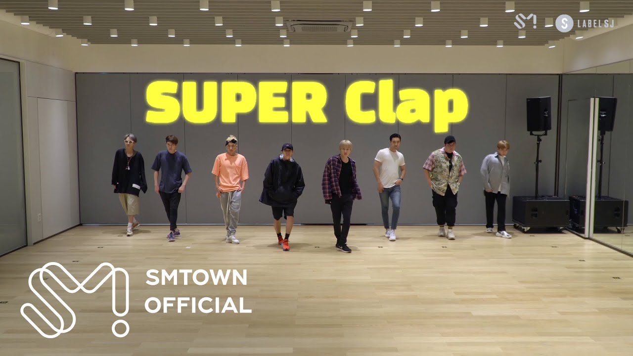 SUPER JUNIOR 슈퍼주니어 'SUPER Clap' Motion Graphics Dance Video #Spoiler