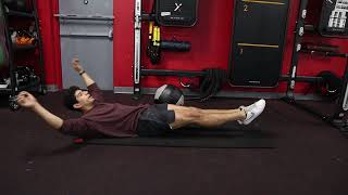 Starfish Crunch | Hit the entire abs with the starfish crunch