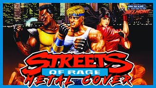 👊STREETS OF RAGE - Intro Metal Cover🤘🏻🎸 #vgm #vgmusic #streetsofrage