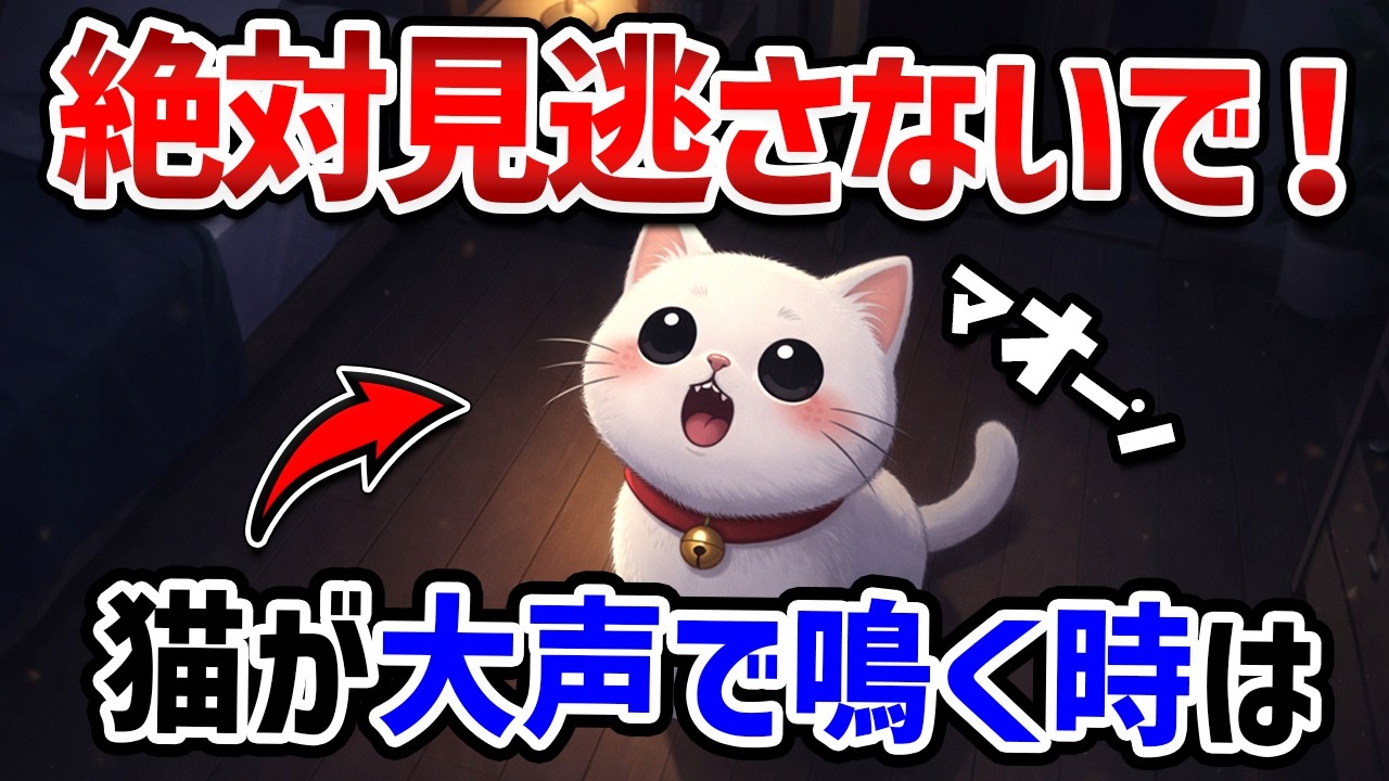 【人間語で】猫の鳴き声7選！実はあなた専用の特別な言葉です【猫雑学】