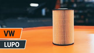 Instalación Filtro aceite VW LUPO (6X1, 6E1): vídeo gratis