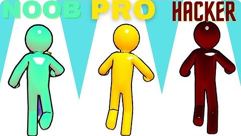 Scale Up Run - NOOB vs PRO vs HACKER By Quick Games