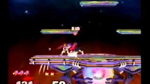 DDRKirby(ISQ) - 3-23,24-11 - SSBM - #65 - Blue(Roy) vs. Red(Falco).MPG