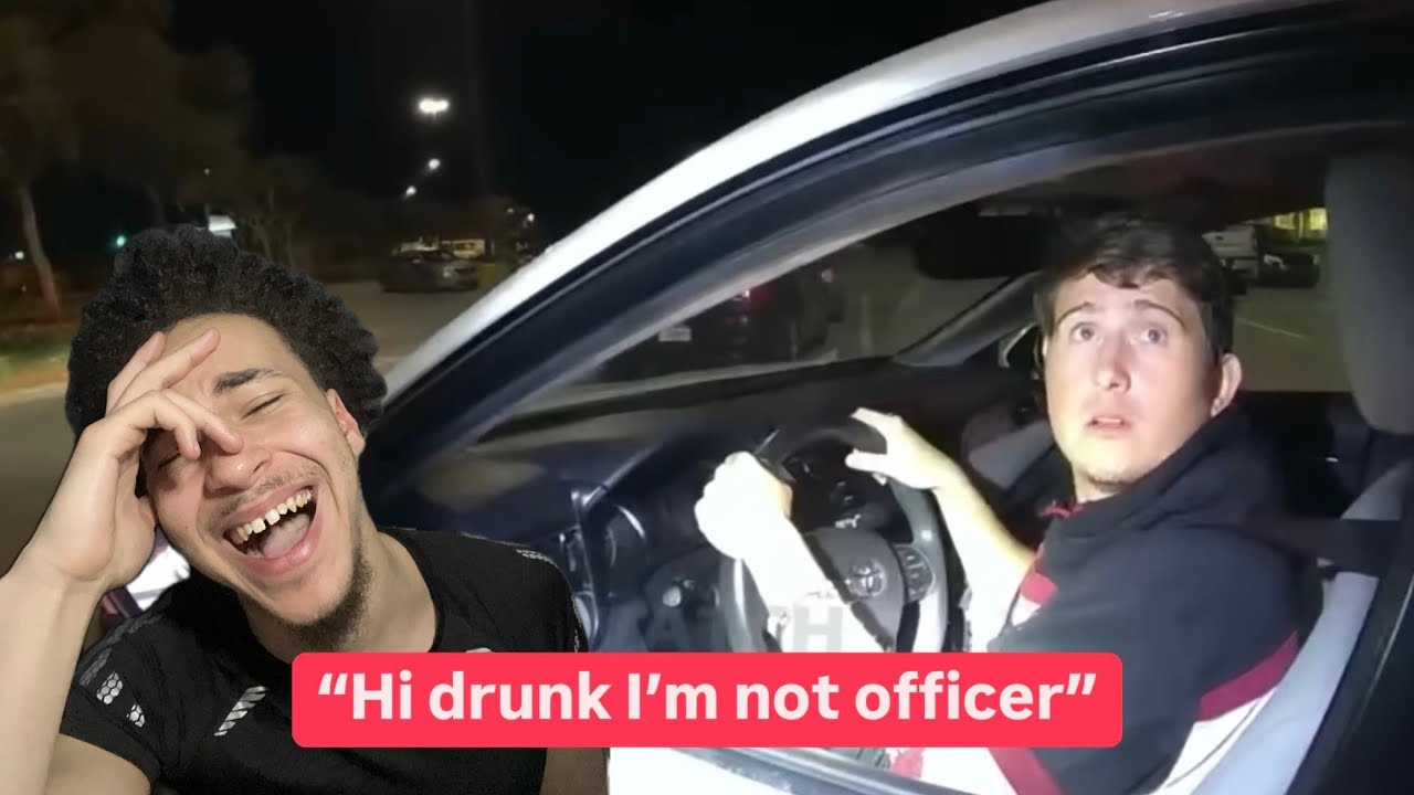 Funniest Drunk Driver You've Ever Seen Caught On BodyCam - YouTube