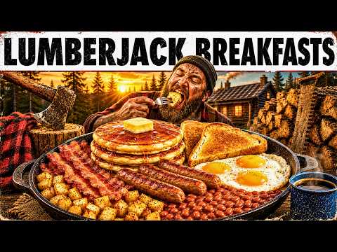25 Rugged Lumberjack Breakfasts Logging Camps ACTUALLY Ate Before Dawn