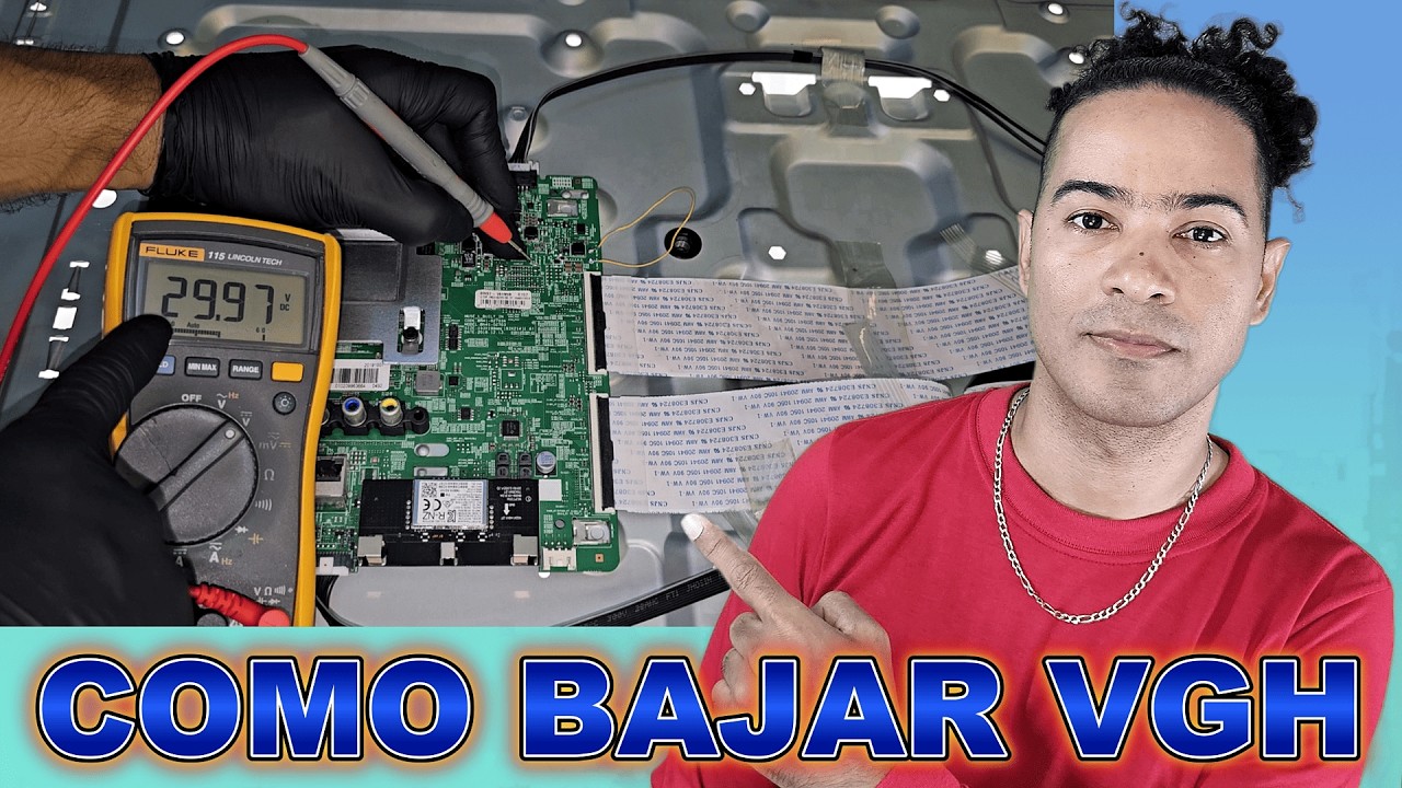 👉Reparar las Mayorias de Pantalla SAMSUNG con Rayas, Imagen Doble, Lineas y sin Video  UN43RU7100P