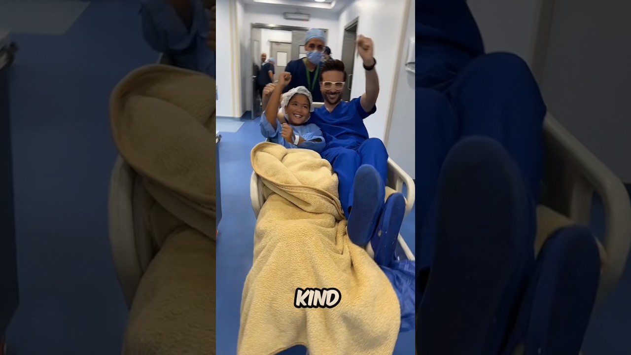 This Doctor Makes Kids Smile Before Surgery! 😊👨‍⚕️