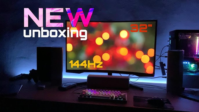 Samsung Odyssey G3 27 Gaming Monitor - Unboxing 