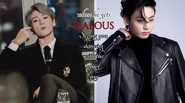 {JUNGKOOK ONE-SHOT} When he gets jealous watching you dancing with someone else