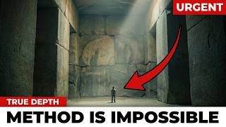 The Osirion Foundation Blocks Were Re-Analyzed - The Method Is Impossible