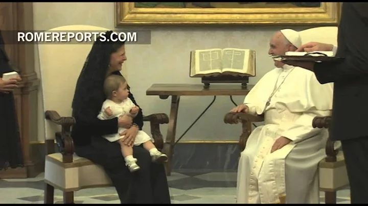 Pope meets with Queen Silvia of Sweden