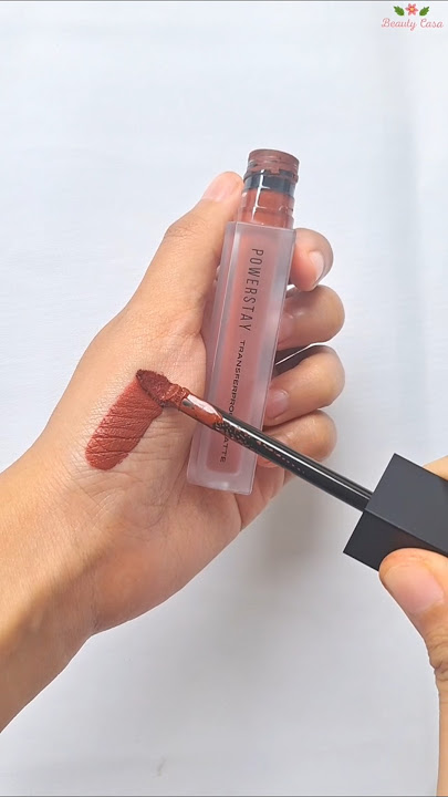 Lip Swatch Make Over Powerstay Transferproof Matte Lip Cream B11 New Rules-Pantone X Makeover