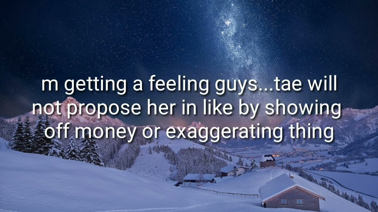 Tae and mrs.tae meeting part 2 #v #taehyung #mrstae