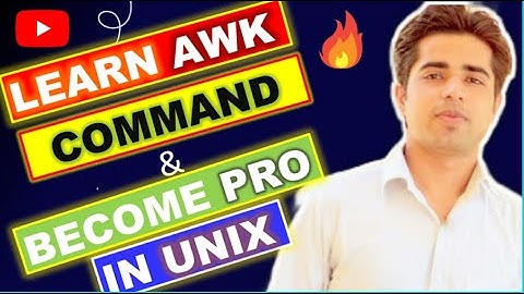 AWK command in Unix | AWK tutorial for scripting | awk shell scripting tutorial | UNIX | linux