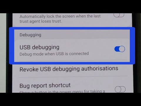 Update Samsung Galaxy A50 A50s Enable USB Debugging and Developer Options