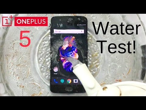 OnePlus 5 Water Test! Actually Waterproof?