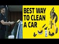 How to clean the outside of a car with a krcher pressure washer