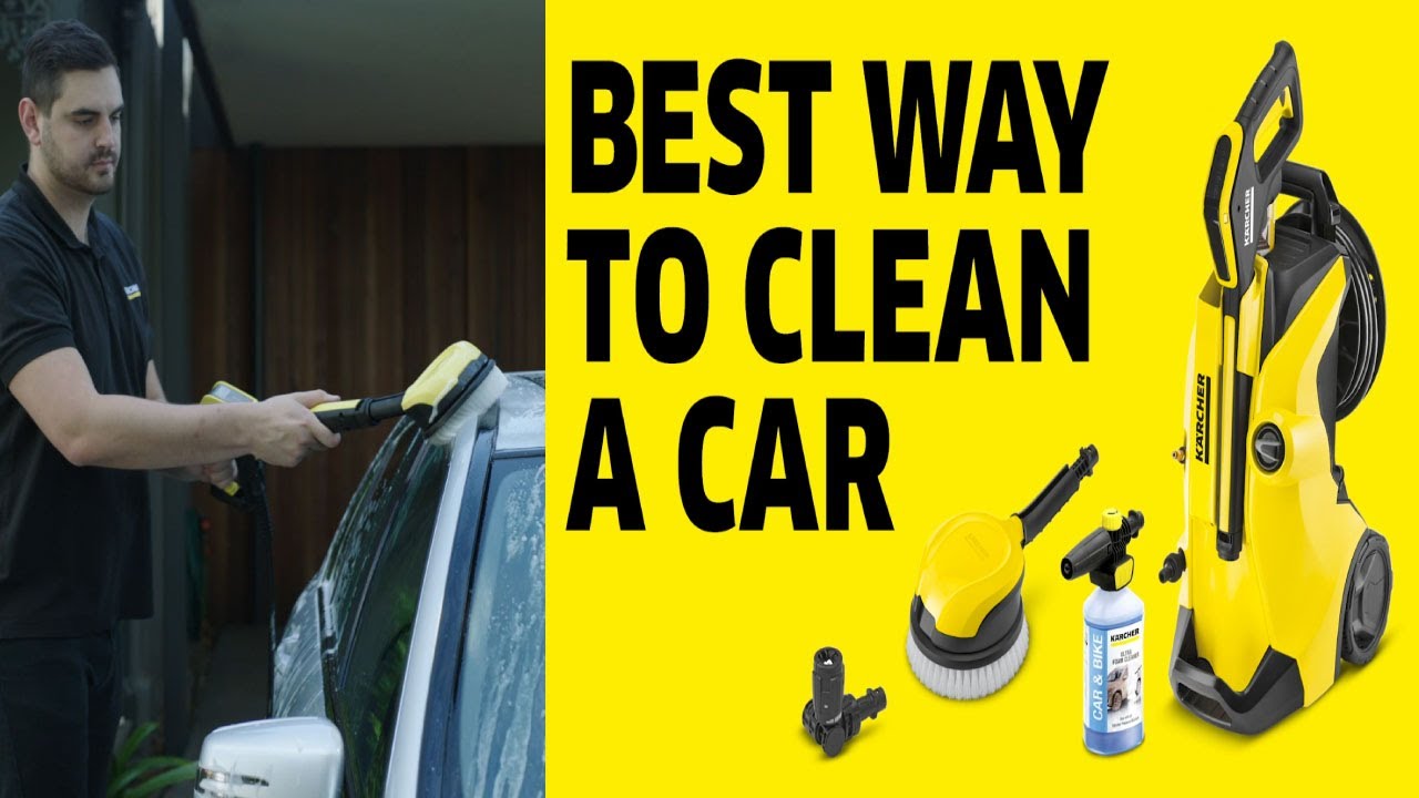 How To Clean Your Car With a Pressure Washer