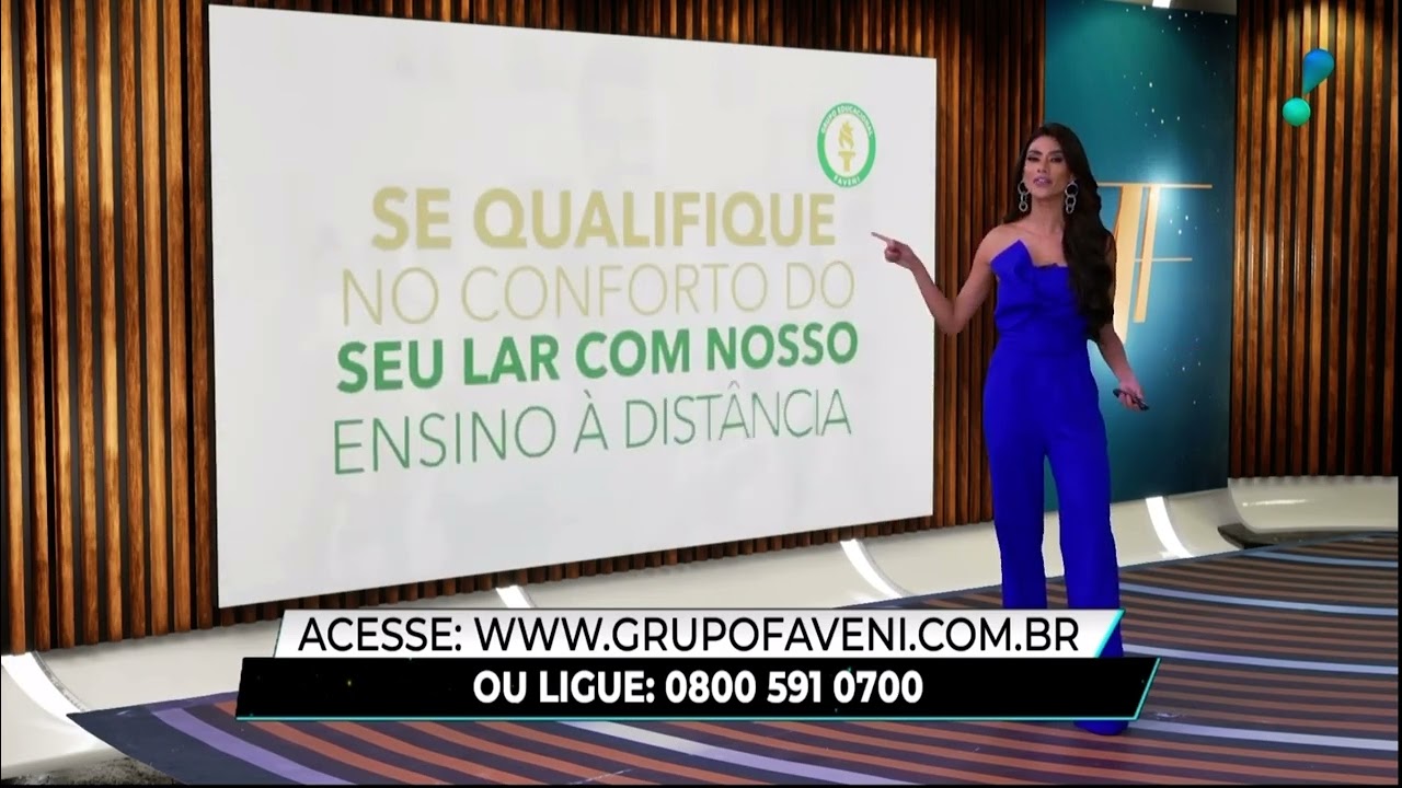 #Educação - Grupo Faveni no TV Fama (RedeTV! 