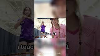 QT Lets Her Intrusive Thoughts Win and Slaps Jodi’s Butt! 😳🍑 #shorts