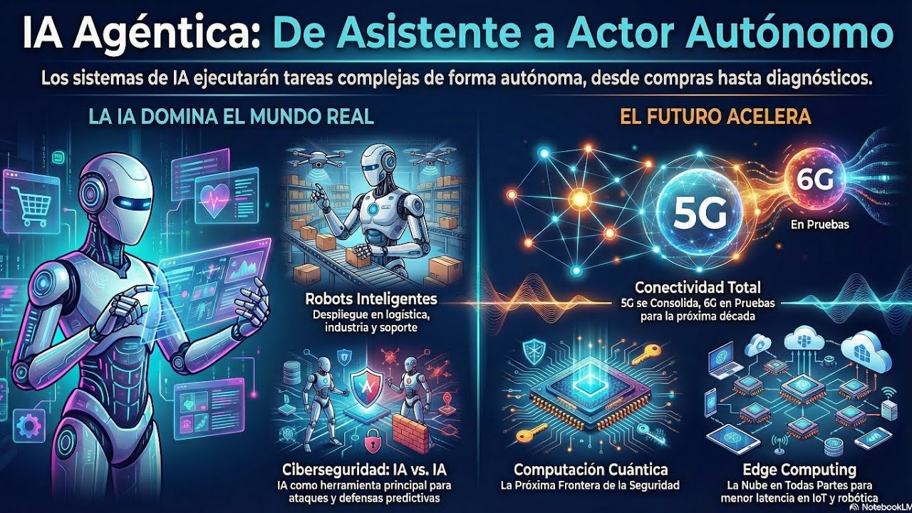 Conectividad del Futuro: Seguimos de cerca el desarrollo del 6G y Agentes de IA