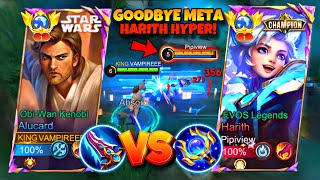 VAMPIRE VS META HARITH HYPER! TEBAS HARITH DENGAN BUILD ALUCARD TERSAKIT INI | MLBB