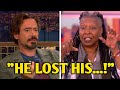Robert Downey Jr. Loses His Cool at Whoopi Goldberg on The View Show