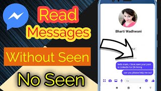 Read Facebook Messages Without Seen | No Seen | FB or Messenger पर Online होते हुये भी Offline दिखे screenshot 2