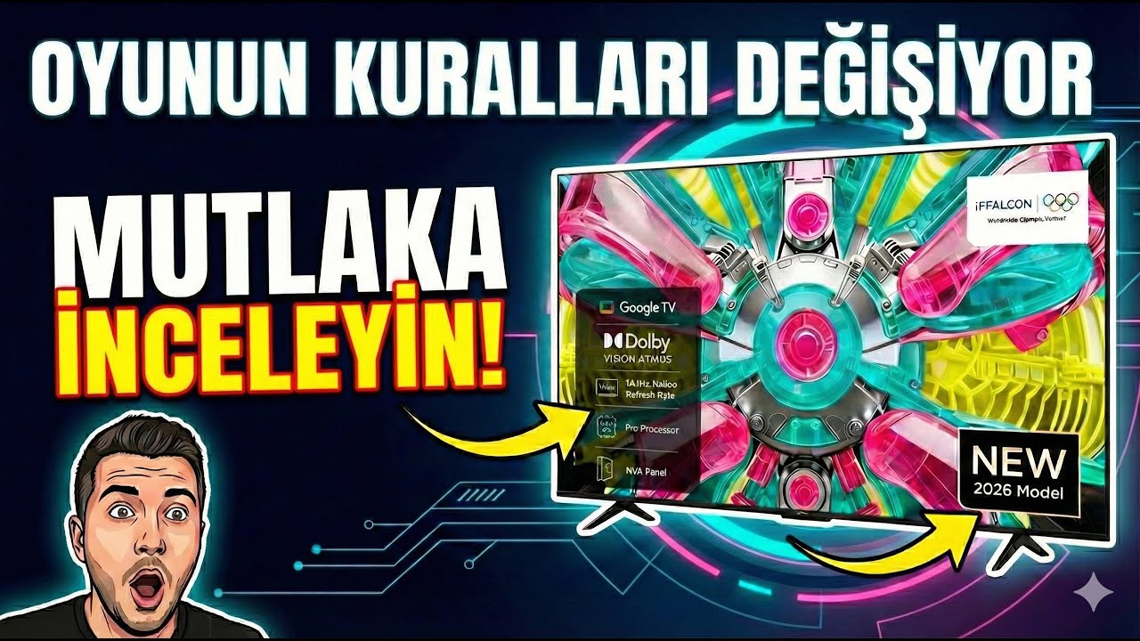 Rakipleri Kıskandıracak Özellikler! ve FİYATLAR 🧐 Yeni iFFALCON TV'ler Neler Sunuyor?