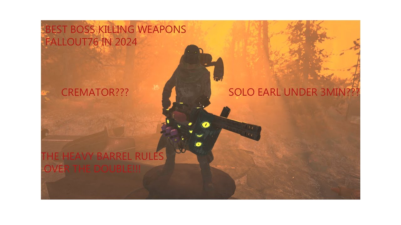 SOLOING EARL WITH CREMATOR TESTING WHICH MOD IS BETTER FOR DPS: HEAVY VS DOUBLE BARREL