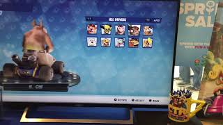 Crash Team Racing Nitro Fueled Skins