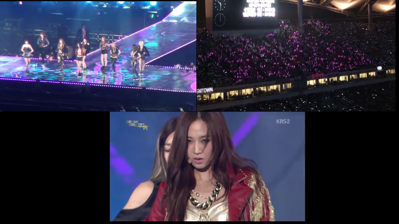 The Legendary SONE feat. SNSD at Dream Concert 2013! Warning: Lower your volume down