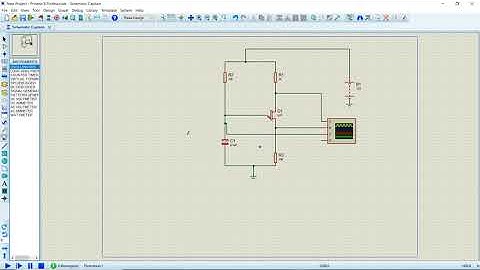 oscillator proteus simulation