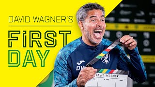 BEHIND THE SCENES | David Wagner's first day at Norwich City! 🤝