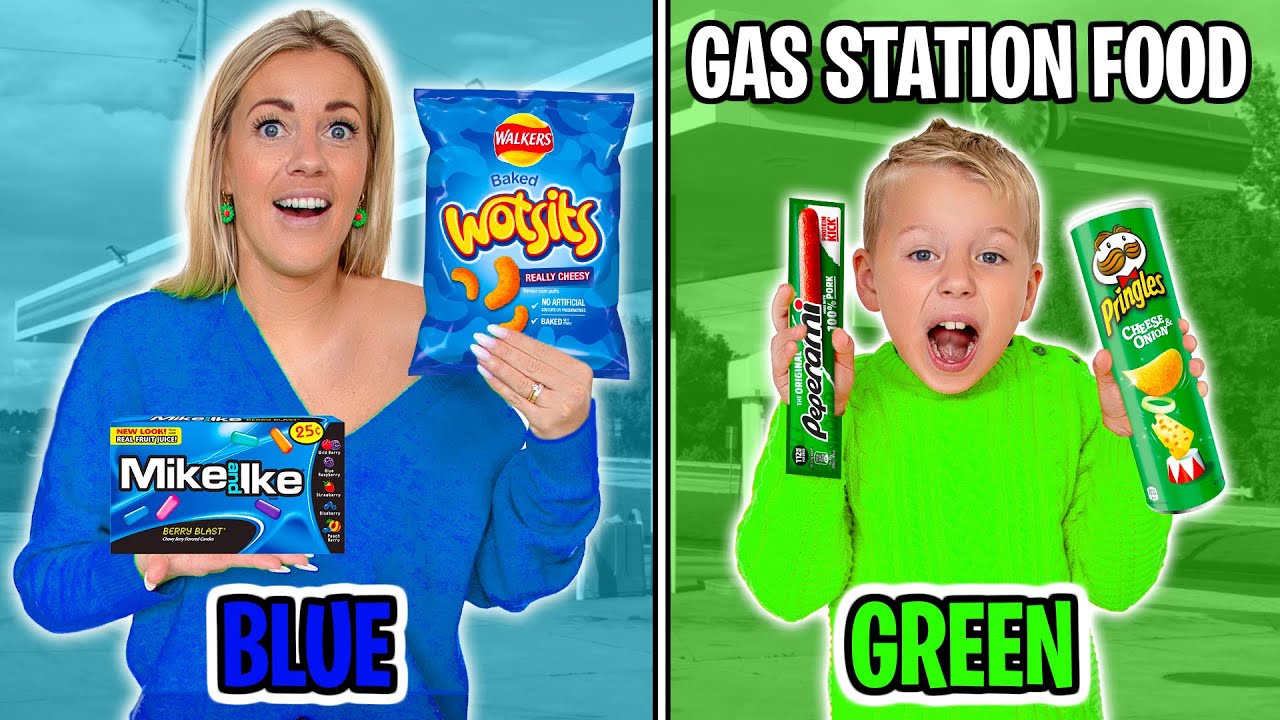 Eating Only GAS STATION FOOD FOR 24 Hours ONE COLOR YouTube eating-only-gas-station-food-for-24-hours-one-color-youtube