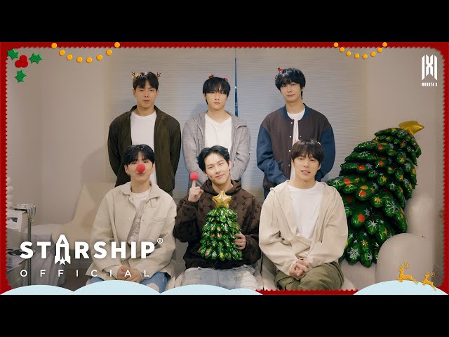 Special Clip] MONSTA X 몬스타엑스 - 2025 Christmas Message - YouTube