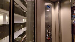 (18-30) OTIS Scenic Traction Elevators at Marriot Marquis, Atlanta, GA